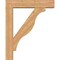 Ekena Millwork Funston Block Smooth Bracket w/ Offset Brace, Western Red Cedar, 7 1/2"W x 36"D x 44"H BKT0806X36X44FST05SWR - alternate 2